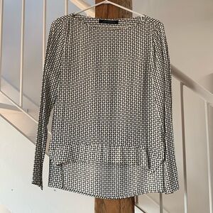 Zara long sleeve blouse